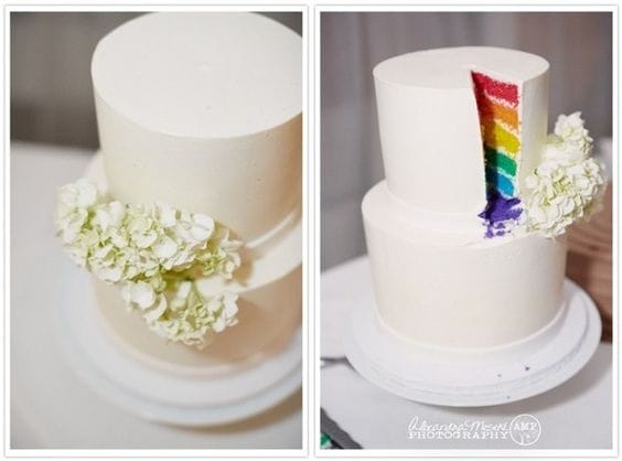 matrimonio a tema arcobaleno wedding rainbow