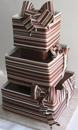 wedding cake a tema cioccolato